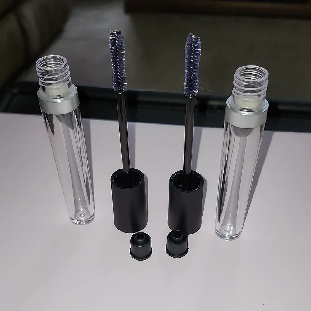 Clear and Black Mascara Tubes EMPTY Do it Yourself NEW! Essential oils DIY